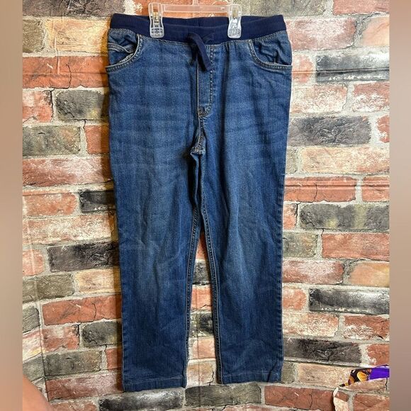 5 for $25🔥Carter's KID Blue Elastic Waist Jeans Size 14 - Picture 1 of 5